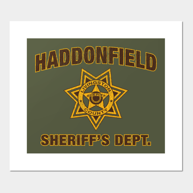Haddonfield Sheriff's Department Halloween Posters and Art Prints